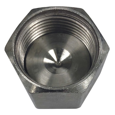 Hydraulic Cap, Female ORS Fitting Thread MPN:20 FNL-SS