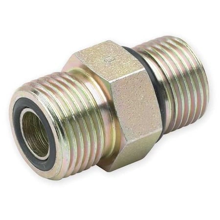 Strt Connect, Zinc Stl, SAExORFS, 1/4In MPN:4 F5OLO-S