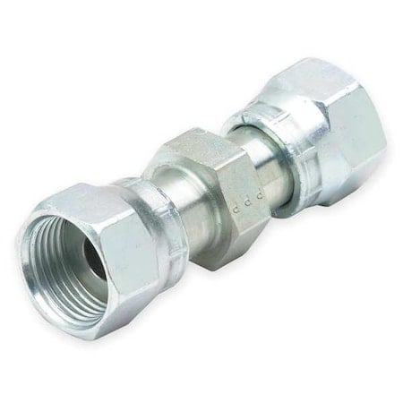 Union, Steel, Comp. 1/4 in, Comp. 3/8 in MPN:4 HL6-S