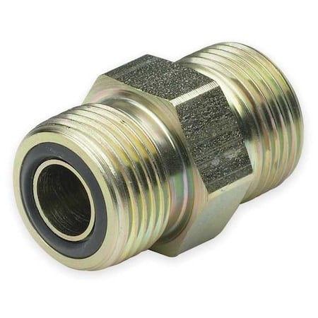 Union, Steel, Comp. 1/4 in, Comp. 3/8 in MPN:4 HLO-S