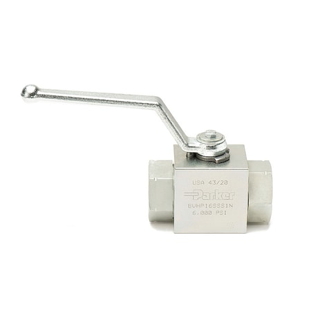 Hydraulic Valve, Ball, SAE No 16 MPN:BVHP16SSS1N