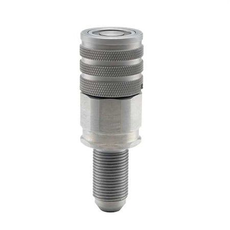 Hydraulic Quick Coupler, Steel Body, Ball Lock, Hydraulic Quick Coupler, Thread 7/8