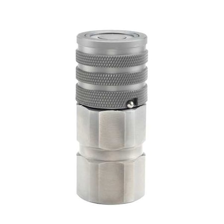 Hydraulic Quick Coupler, Steel Body, Ball Lock, 3/4