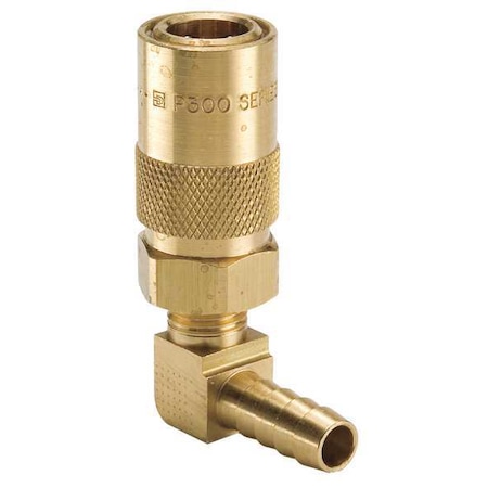Hydraulic Quick Connect Hose Coupling, Brass Body, Sleeve Lock, Moldmate Series MPN:PC216