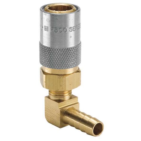 Hydraulic Quick Connect Hose Coupling, Brass Body, Sleeve Lock, Moldmate Series MPN:PC316V