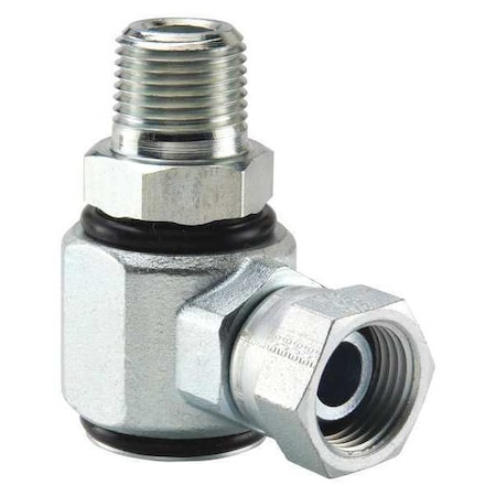 Hydraulic Swivel Fitting, 90 deg. Elbow MPN:S2107-12-12