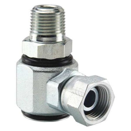 Hydraulic Swivel Fitting, 90 deg. Elbow MPN:S2107-8-8