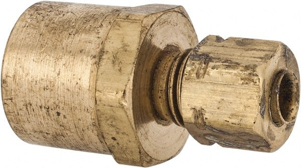 Compression Tube Connector: 1/4-18