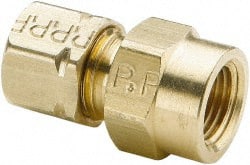 Compression Tube Connector: 1/4-18