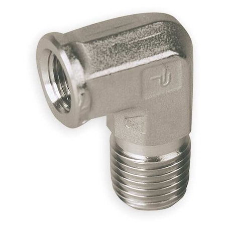 3/4 in 316 Stainless Steel Street Elbow, Male NPT x Female NPT, 90° MPN:12-12 SE-SS