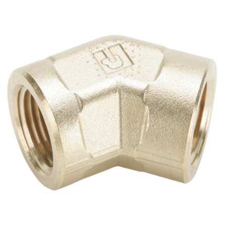 45 Degrees Forged Elbow Brass Dryseal Pipe Fitting, 1/2 in Female NPT X 1/2 in Female NPT MPN:1201P-8-8