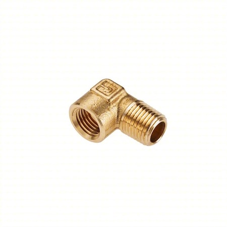 90 Degrees Forged Elbow Pipe Fitting, Brass, Not Applicable MPN:1202P-2-2
