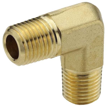 90 Degrees Elbow Brass 90 Degrees Elbow, 1/2 in Male NPT X 1/2 in Male NPT MPN:1204P-8