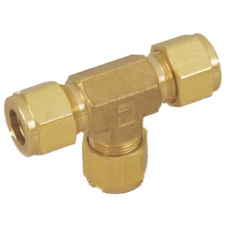 Tee, Brass, Comp3/4