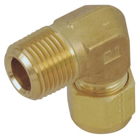 Elbow, Brass, Comp. 3/4 in, Comp. 3/4 in MPN:12MSEL12N-B