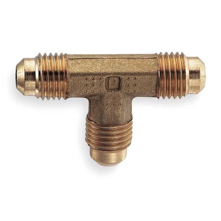 Tee, Brass, Flared 1/4 in, PK10 MPN:144F-4