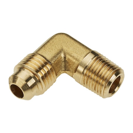 Elbow, Brass, Flared 1/4 in, MNPT 1/8 in MPN:149F-4-2