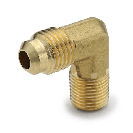 Elbow, Brass, Flared 1/4 in, MNPT 1/2 in MPN:149F-4-8