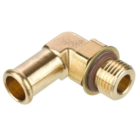 Brass Adapter, 45 Deg Elbow, Male Pipe to Male 45 Deg Flare MPN:159F-8-MI16