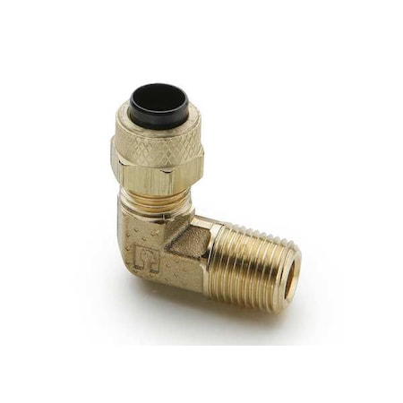 Elbow, Brass, Comp. 1/4 in, FNPT 1/4 in MPN:169P-4-6