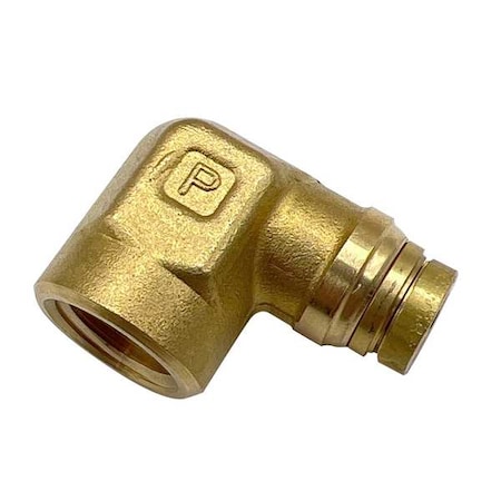 Push-to-Connect, Threaded Brass DOT Push-to-Connect Fitting, Brass MPN:170PTCNS-4-2