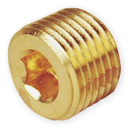 Brass Pipe Fitting, MNPT, 1/8