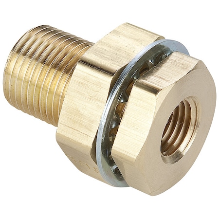 Anchor Coupling Brass Dryseal Pipe Fitting, 1 in Female NPT X 1 in Male NPT MPN:207ACBH-16