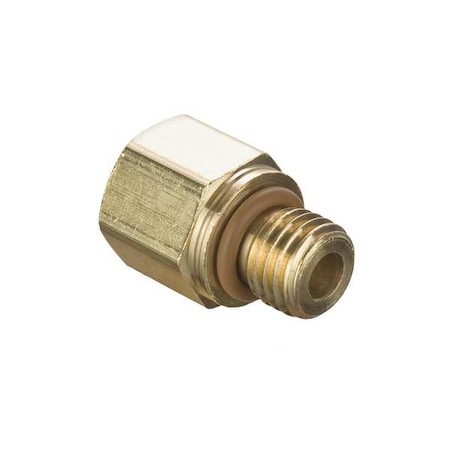 Metric Compression Fitting, Brass, MPN:222P-4-MI14