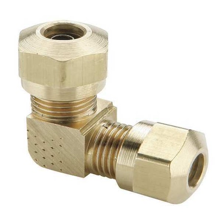 Elbow, Brass, Comp. 1/4 in, Comp. 3/8 in MPN:265NTA-4