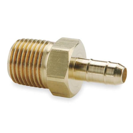 Straight, Brass, Barbed11/64