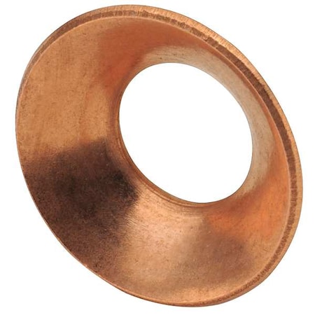 FlaredFittingGasket, 1/2in, Brass, PK10 MPN:2GF-8