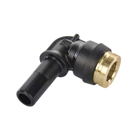Composite DOT Push-to-Connect Fitting, Composite, Black MPN:369PTCSP-10-10
