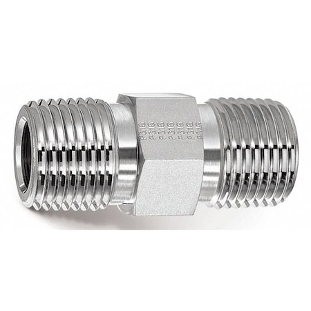 StainlessSteel, Straight, 1/4