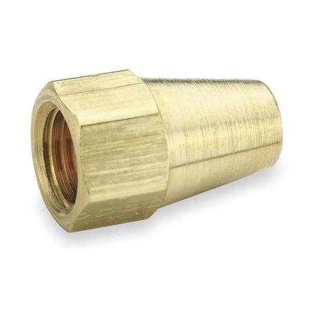 Long Nut, 45deg, Brass, Tube, 3/16 In., PK10 MPN:41FL-3