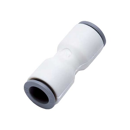 Metric Plastic Push-to-Connect Fitting, Polymer, White MPN:6306 10 00WP2
