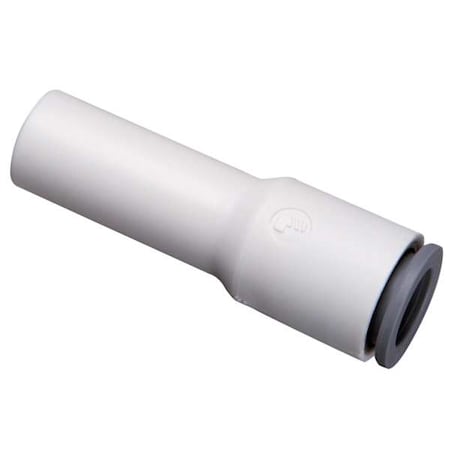 Push-Fit Adapter Fitting, 1/4 in Tube Size, Bio-Based Nylon, White, 10 PK MPN:6366 56 60WP2