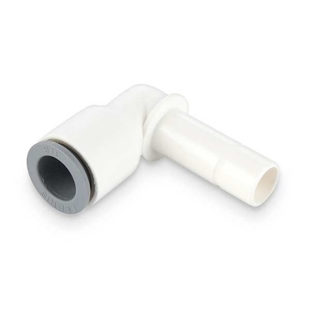 Metric Plastic Push-to-Connect Fitting, Polymer, White MPN:6382 06 04WP2