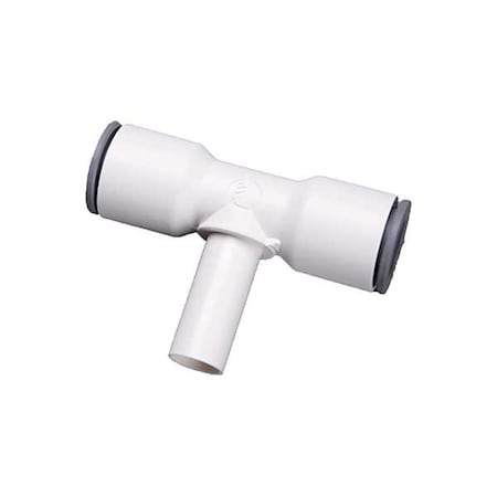 Metric Plastic Push-to-Connect Fitting, Polymer, White MPN:6388 10 00WP2