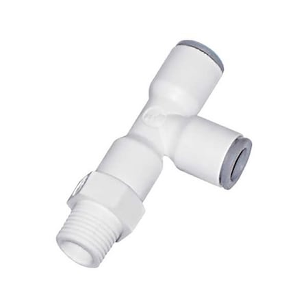 Fractional Plastic Push-to-Connect Fitting, Polymer, White MPN:6503 62 22WP2