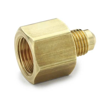 Fitting, Straight, Brass, Flared 1/4 in, Flared 3/8 in MPN:661FHD-4-6