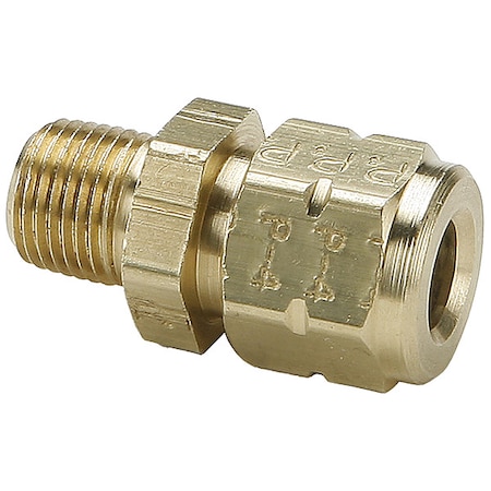 Strt, Brass, Comp. 1/2 in, Comp. MPN:68VL-8-8
