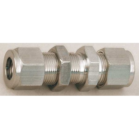 Union, Steel, Comp. 3/8 in, Comp. 1/2 in MPN:6BC6-S