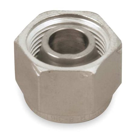 Plug, StainlessSteel, Compression1/2in MPN:8BLP8-316