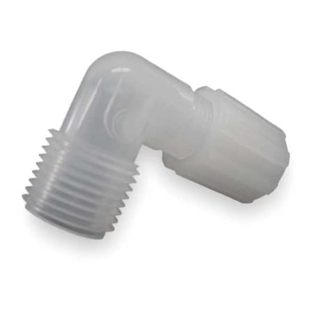 Elbow, PFA, MNPT 1/4 in, Tube 1/2 in MPN:FAME-84