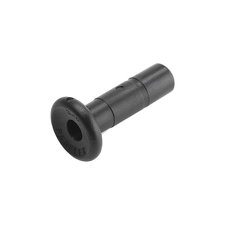 Fractional Plastic Plug, PDVF, Black MPN:FB8TPL