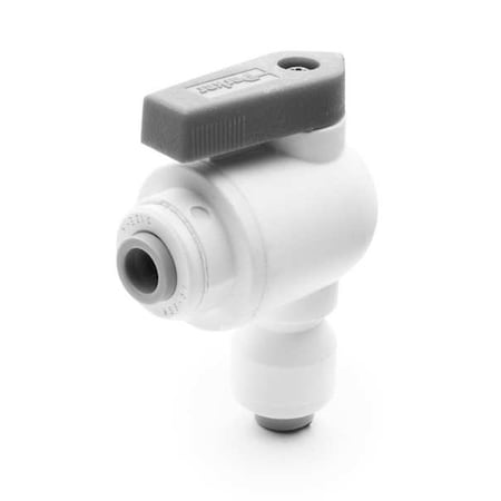 Manual 2-Way Ball Valve, Push, Polypro MPN:LFPP10MVEU10M