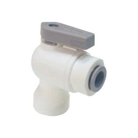 Manual 2-Way Ball Valve, Push, Polypro MPN:LFPP4VFE6