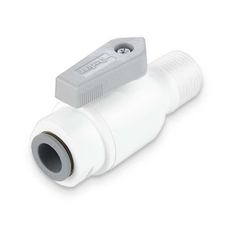 Manual 2-Way Ball Valve, Push, Polypro MPN:LFPP4VMC8