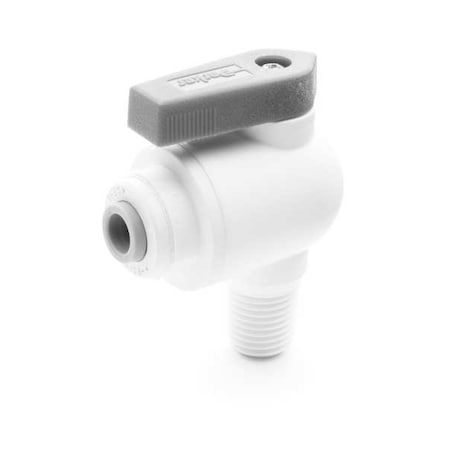 Manual 2-Way Ball Valve, Push, Polypro MPN:LFPP4VME2
