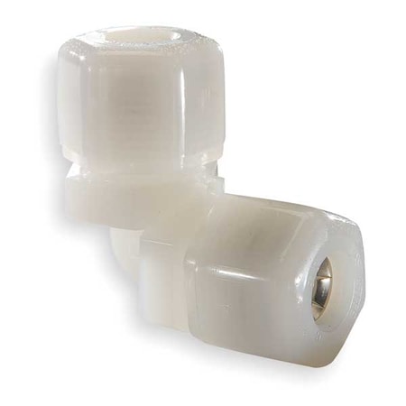 Elbow, Nylon, Comp. 1/4 in, FNPTF 1/8 in MPN:N4EU4
